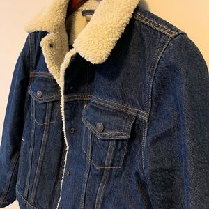 Levi’s Jean Jacket with Sherpa Lining